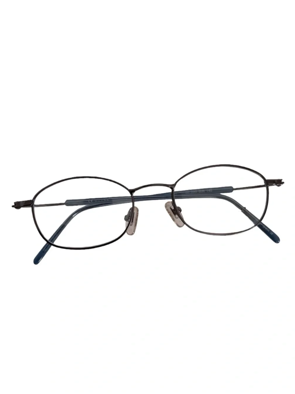Vintage Guess Eyewear Gunmetal Wire Frames GU 596, 48/20 140 New Old Stock.